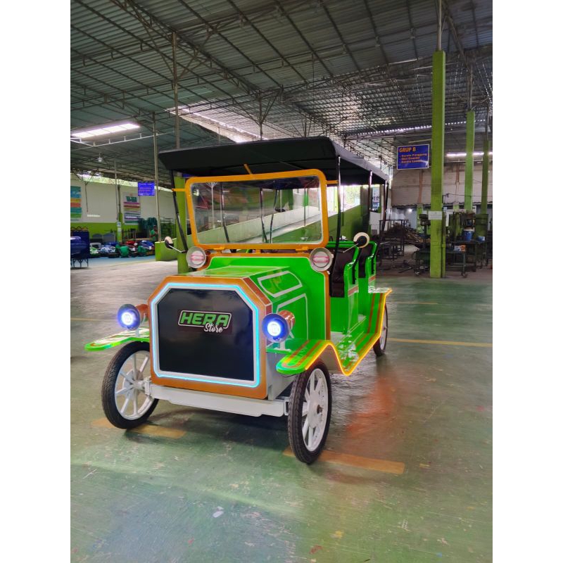 odong becak royal mesin motor
