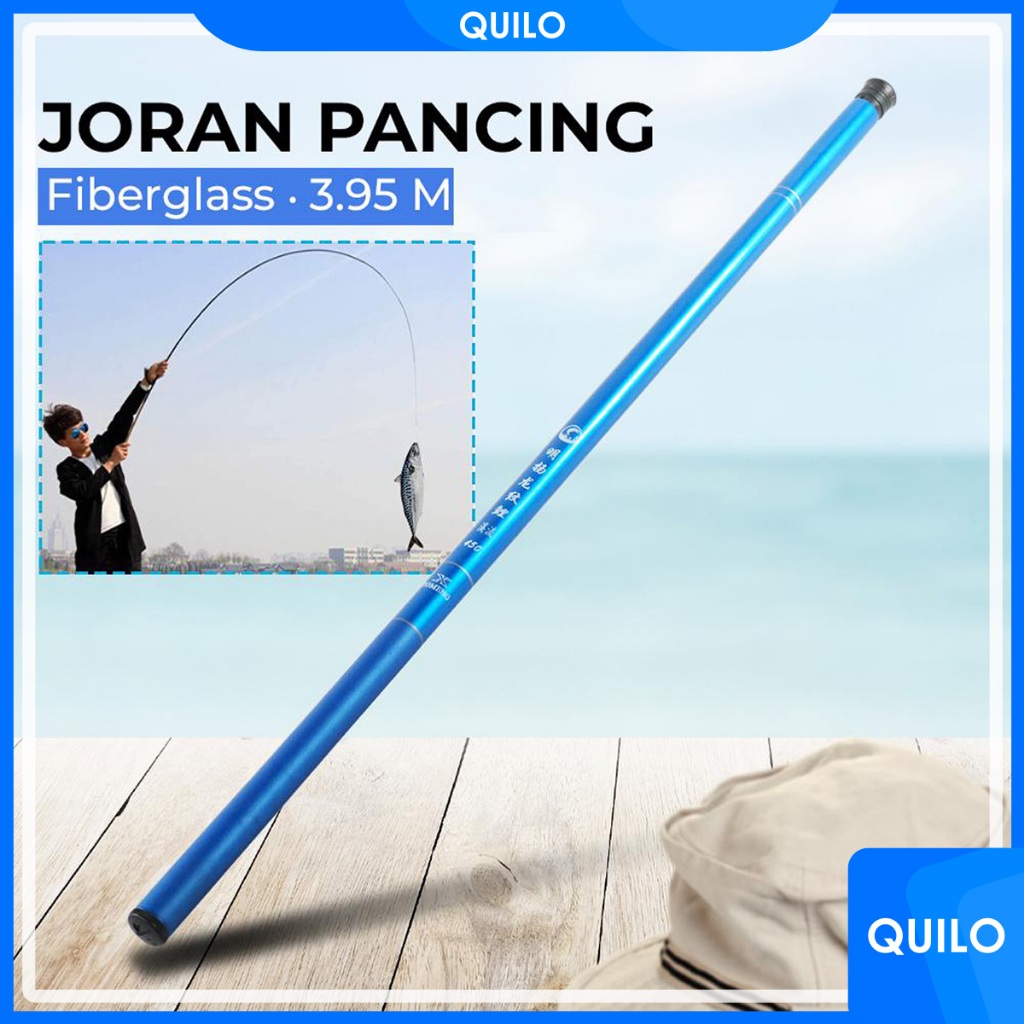 TANGKAI JORAN PANCING 3.95 METER PORTABLE POLE TEGEK GAGANG LENTUR