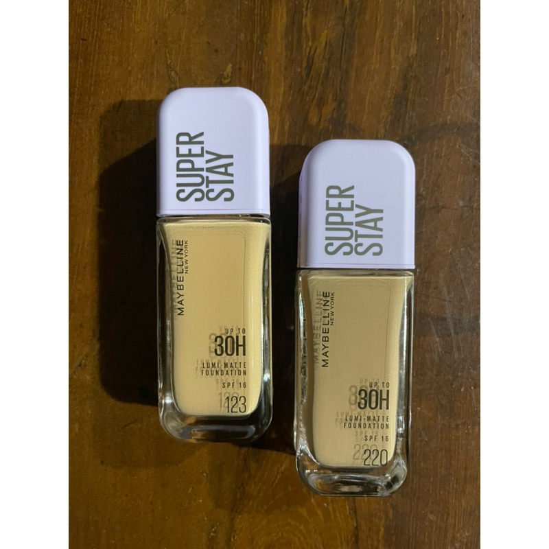 MAYBELLINE Superstay Lumi Matte Liquid Foundation 35 mL SPF 16 – Full coverage transferproof Waterpr
