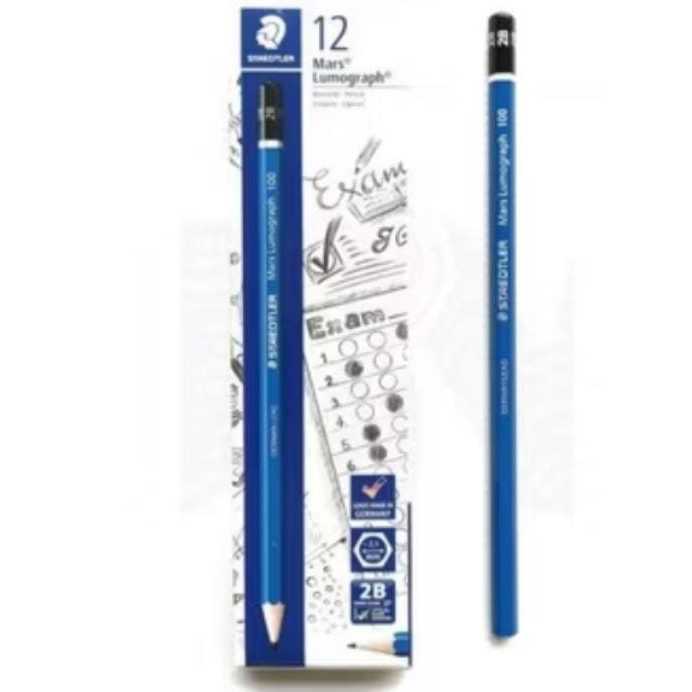 

Pencil Lumograph Pensil Ujian 2B Staedtler
