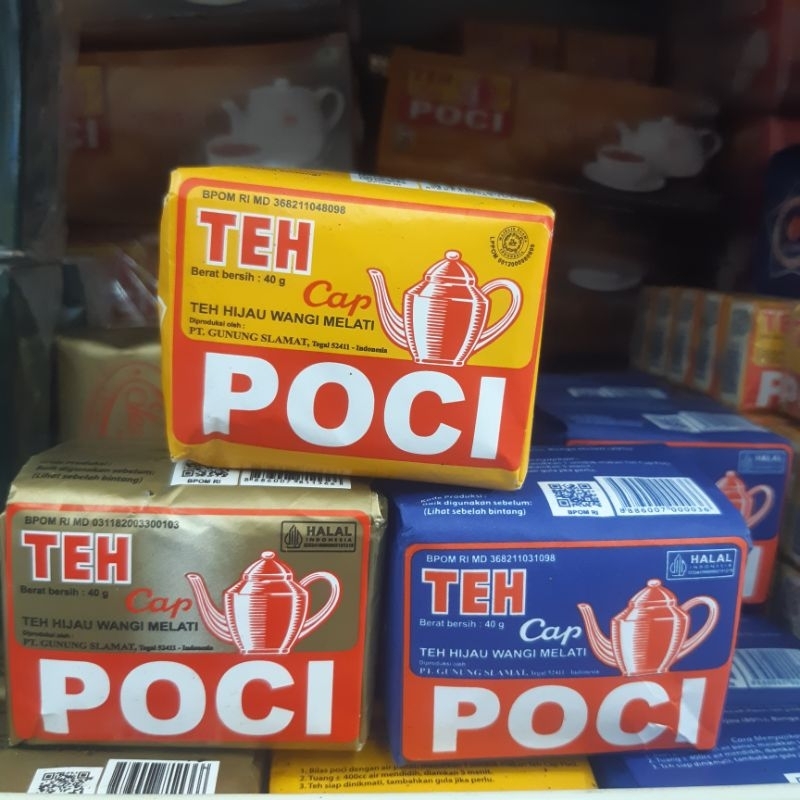 

Teh Poci 40 Gram Teh Tubruk Teh Hijau Wangi Melati