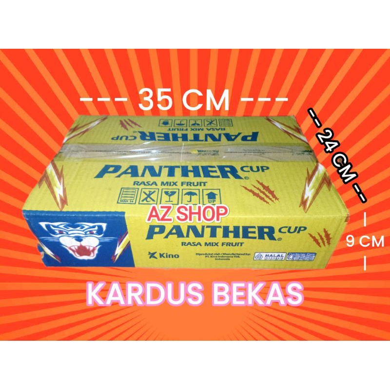 

KARDUS BEKAS MINUMAN PANTHER ( SINGLE WALL )