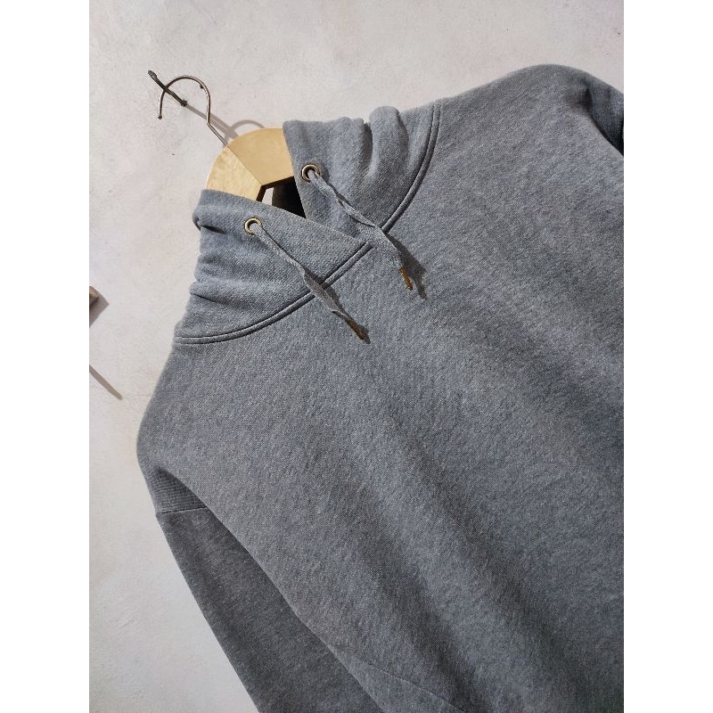 Hoodie Tunik GU Basic Abu