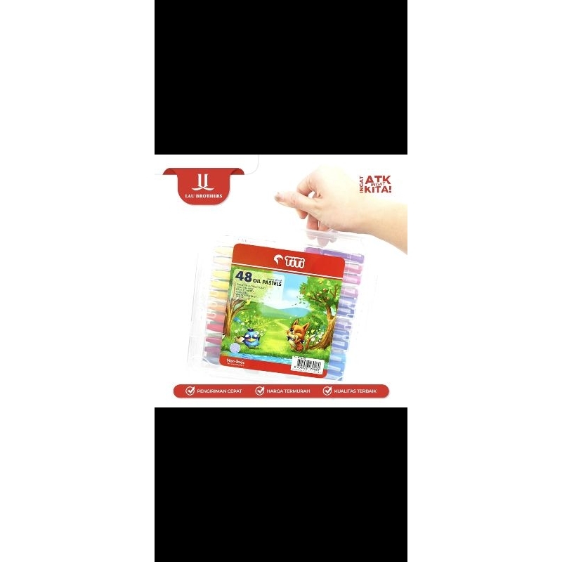 

CRAYON TITI OIL PASTEL 48S TITI KRAYON MINYAK