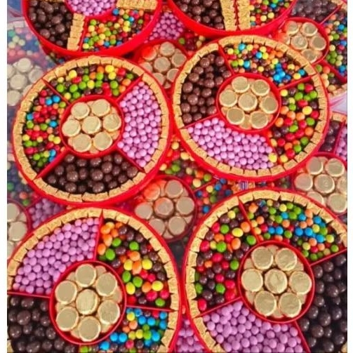 

coklat L'agie toples merah