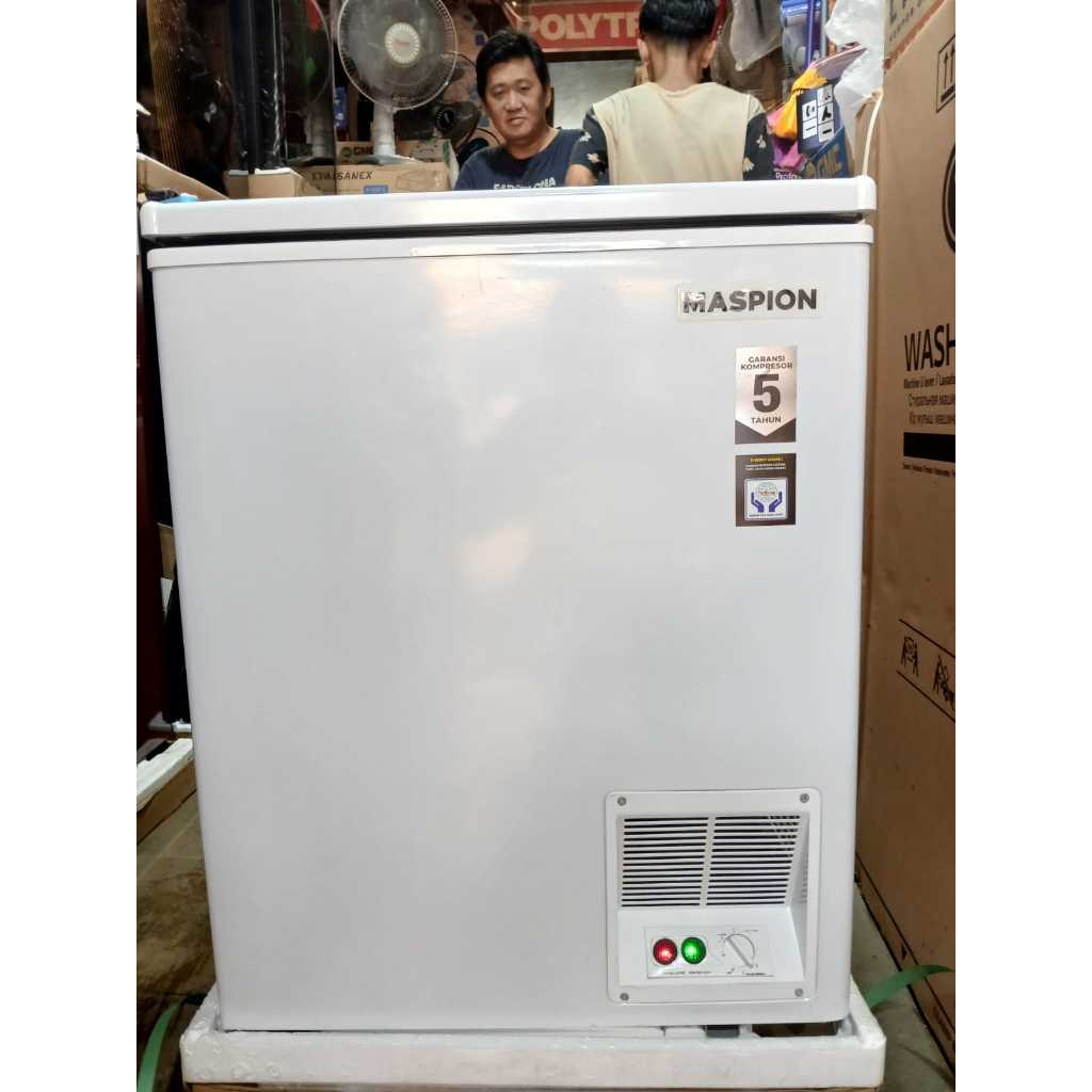 Chest Box Maspion UFH 100 TP Kapasitas 100 Liter - Freezer Pembeku