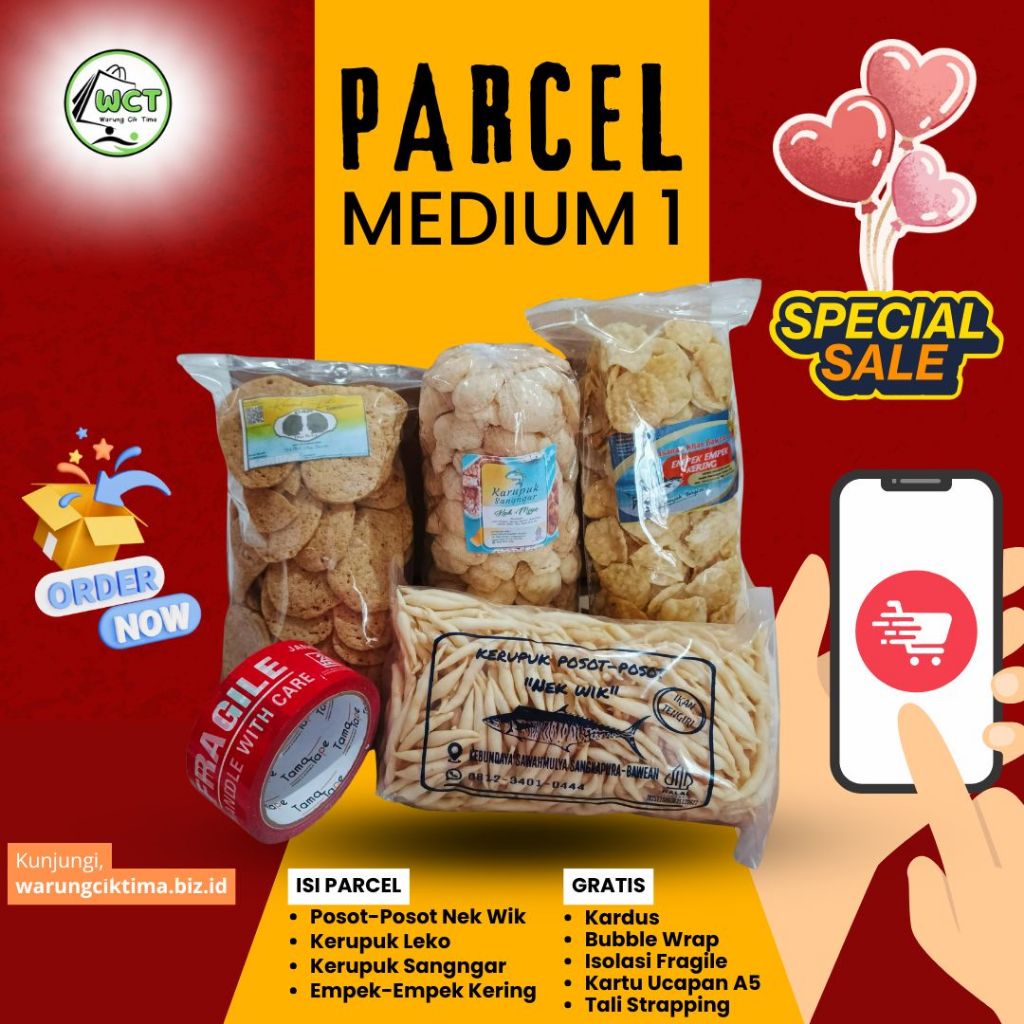 

PARCEL MEDIUM 1 Oleh-Oleh Khas Bawean