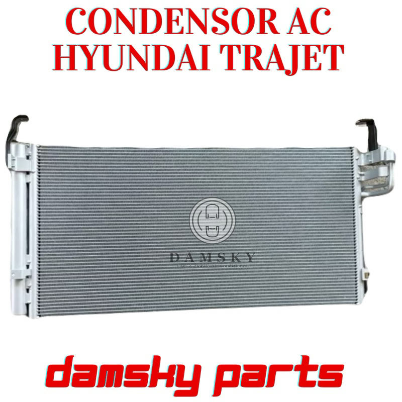 Kondensor Condensor AC Mobil Hyundai Trajet Yuki