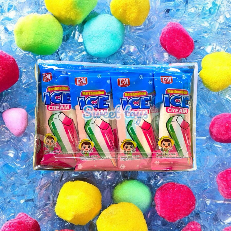 

marshmallow eskrim baru (isi 30pcs)
