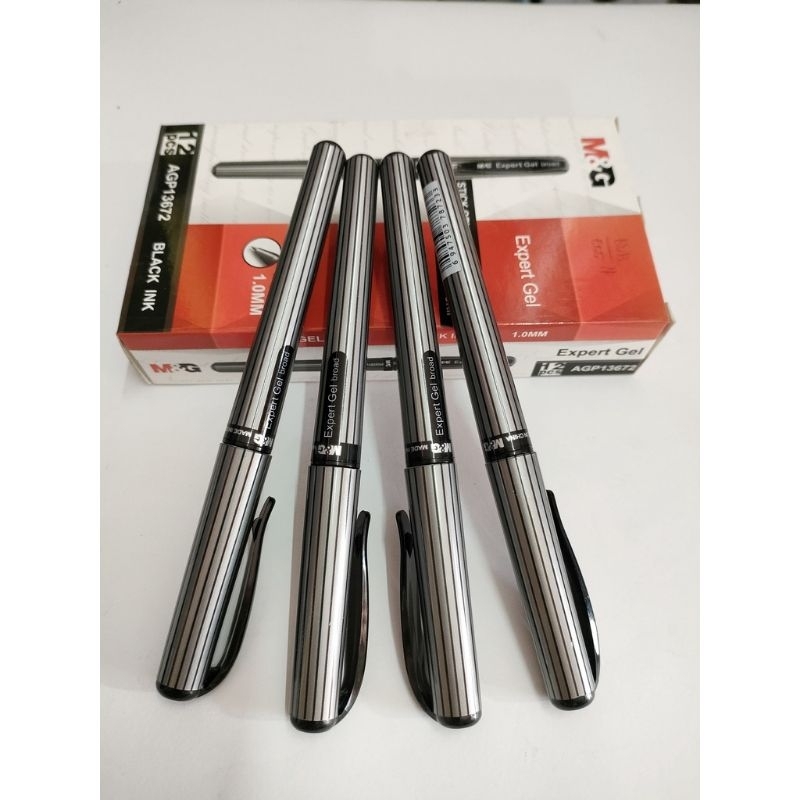 

ECER PULPEN STICK GEL M&G PEN 1.0 MM EXPERT GEL / PULPEN TANDA TANGAN