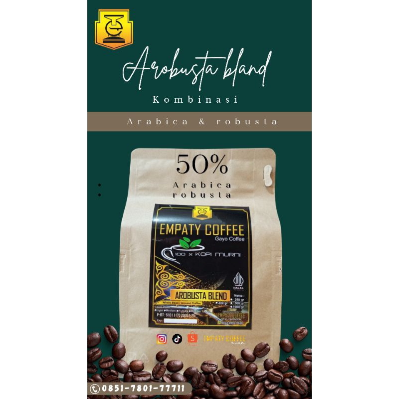 

KOPI GAYO AROBUSTA BLAND || 200 gr.