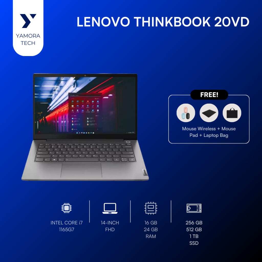 Lenovo ThinkBook 20VD Core i7 Gen 11 1165G7