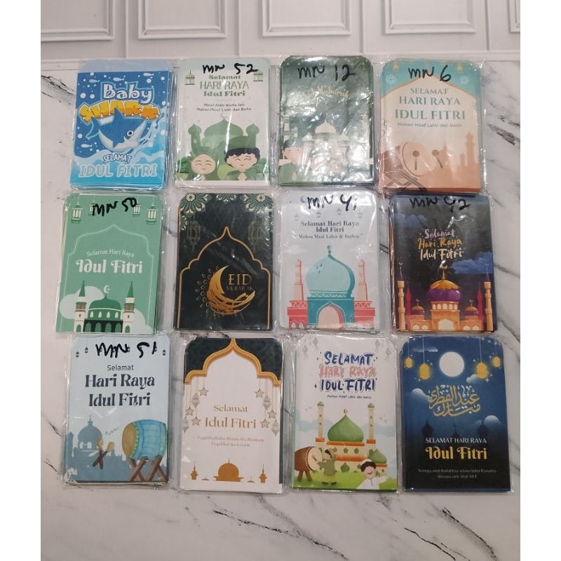 

(Ready) Amplop Lebaran isi 10pcs Ukuran Mini
