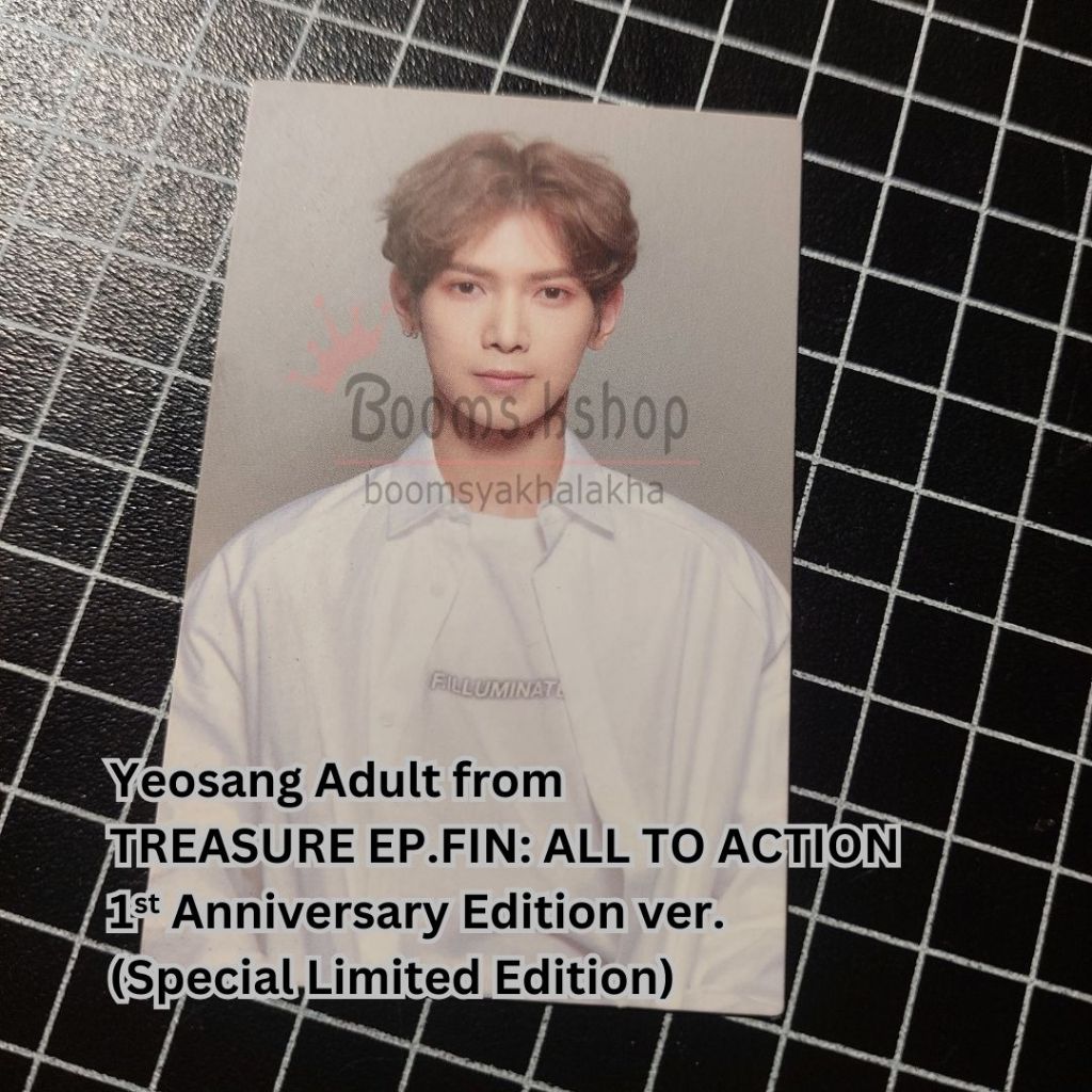 [ON HOLD] PC YEOSANG ADULT from ATEEZ - TREASURE EP. FIN : ALL TO ACTION 1ST ANNIVERSARY EDITION VER