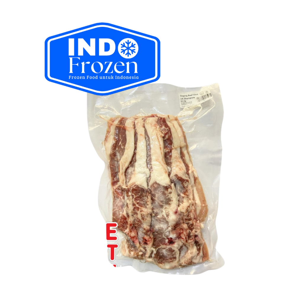 

BEEF SLICE DAGING SHORTPLATE US PREMIUM 500GR (GP) / BBQ / SUKIYAKI / YAKINIKU