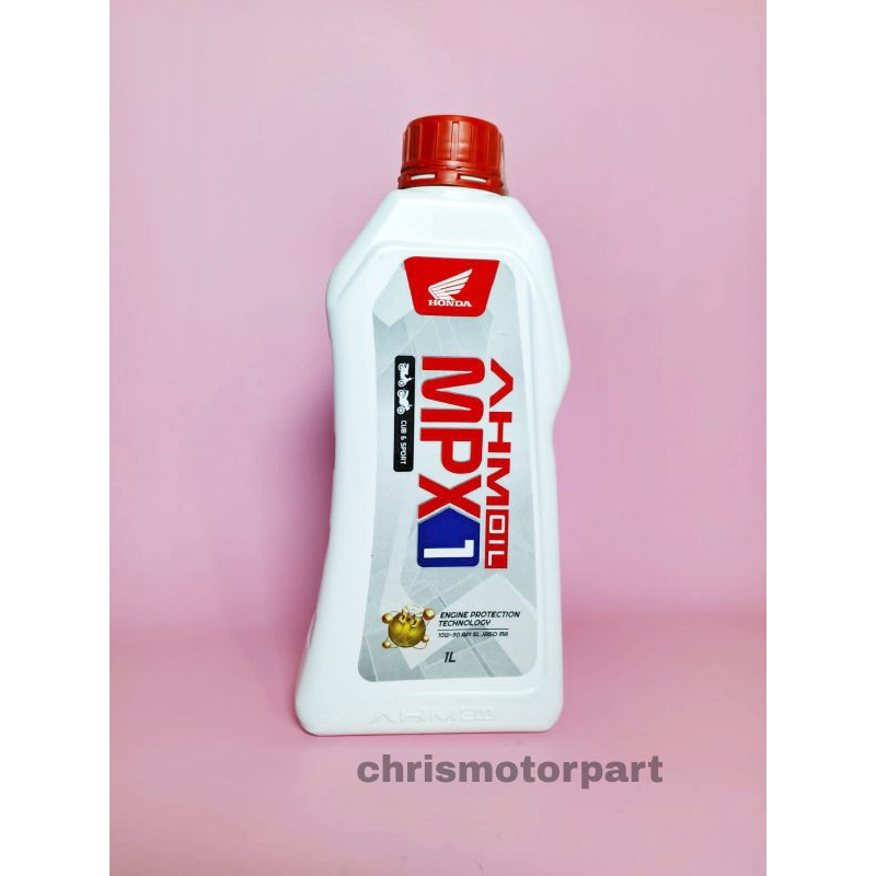 OLI MPX 1 AHM 1 LITER / 1000 ML OLI MESIN MOTOR HONDA MPX 1 LITER OLI MESIN MPX 1 1000 ML ORIGINAL