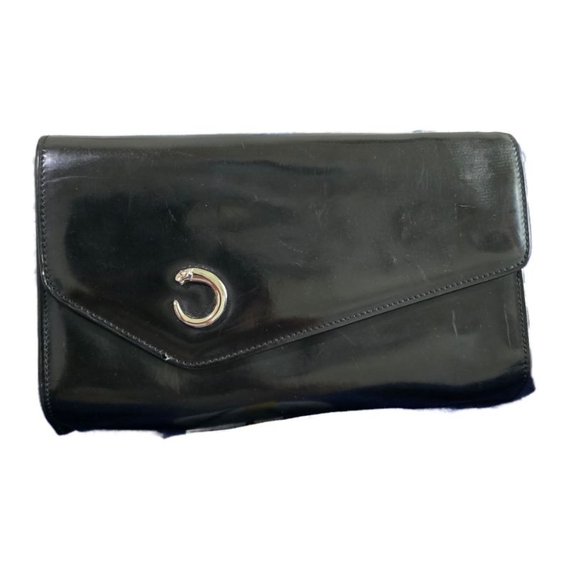 TAS PESTA WANITA WARNA HITAM ELEGAN