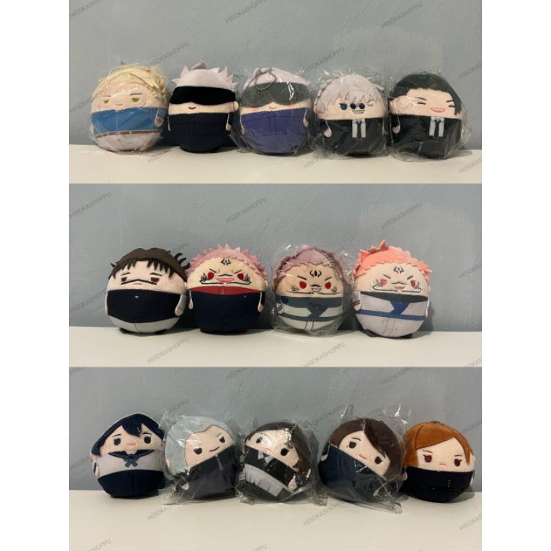 [JJK] KODE READY STOCK Fuwa Fuwakororin S Jujutsu Kaisen Nanami Gojo Satoru Yuji Inumaki Mahito Riko