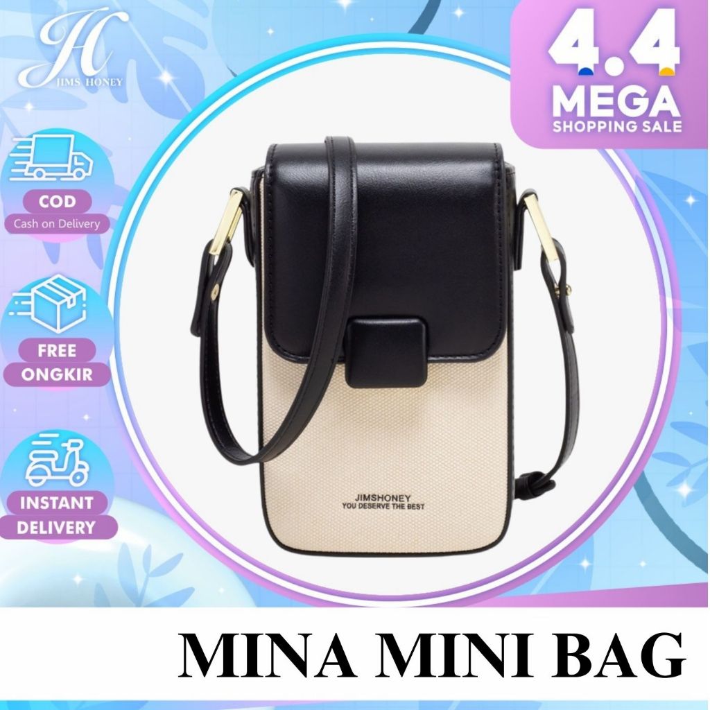 JIMS HONEY MINA MINI BAG Tas Selempang Wanita Slingbag Cewek Jimshoney Trendy Elegan