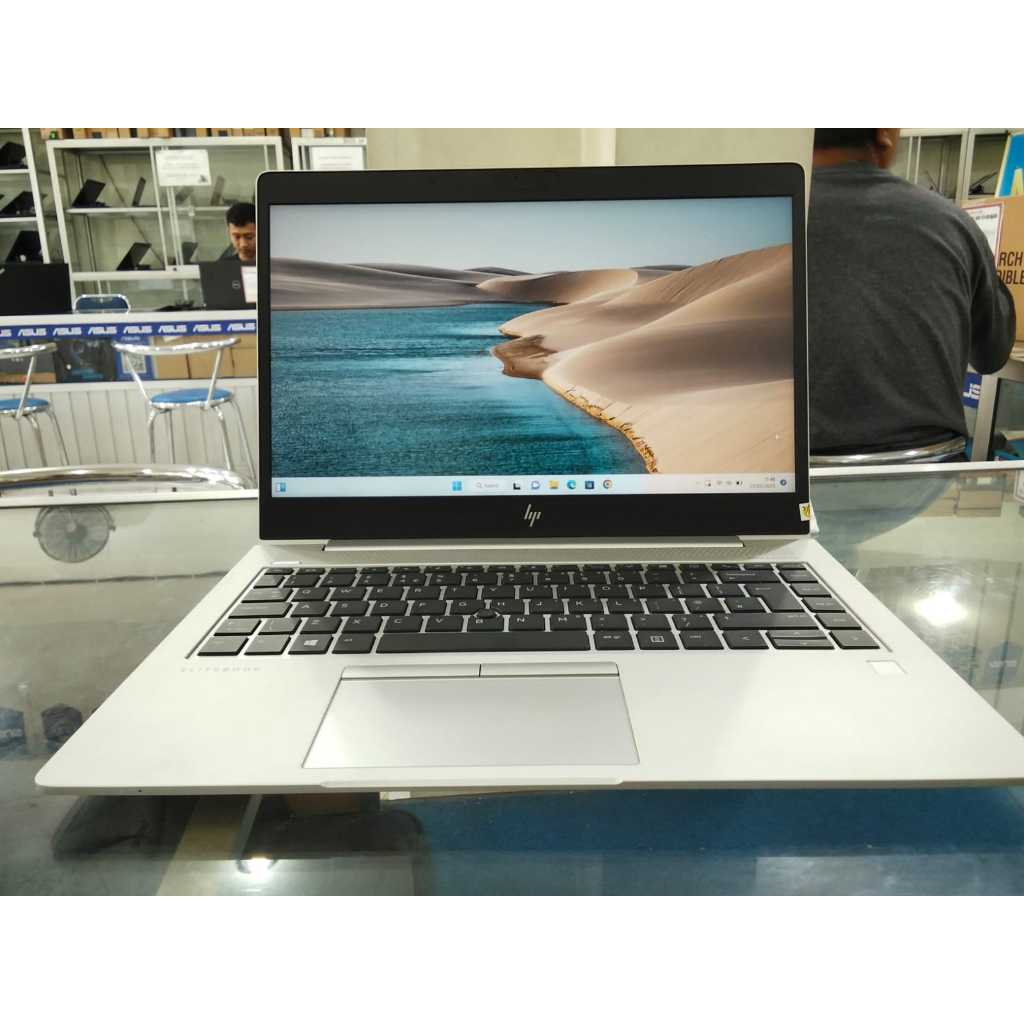 Laptop Murah HP Elitebook 745 G5 Ryzen 5 pro 2500 RAM 8GB SSD 256GB 14"