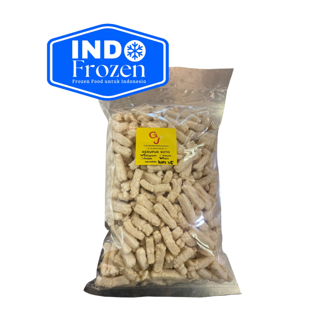 

KERUPUK SOTO ASIN 250 GRAM / CEMILAN KRUPUK SNACK BANDUNG
