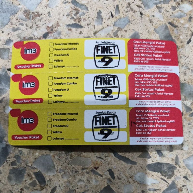 Vocer Indosat Freedom Internet 9gb