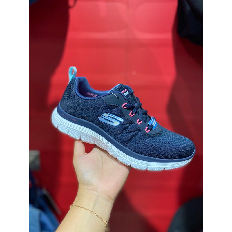 Skechers Memory Foam Flex Lite navy Run train 149302 women