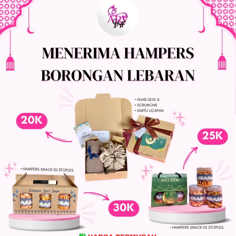 

Hampers Lebaran Toples 3in1 Murah | hadiah idul fitri kado eid mubarak snack jajanan toples makroni soes chococrunch stick balado madiun ponogoro magetan