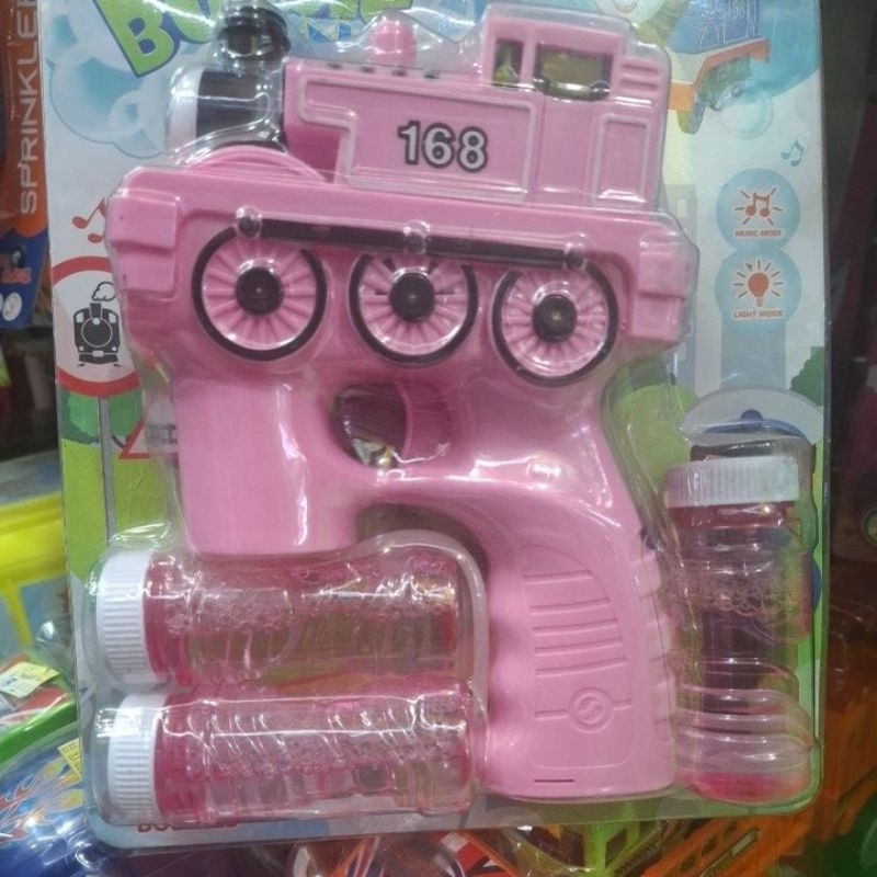 Bubble machine gun
