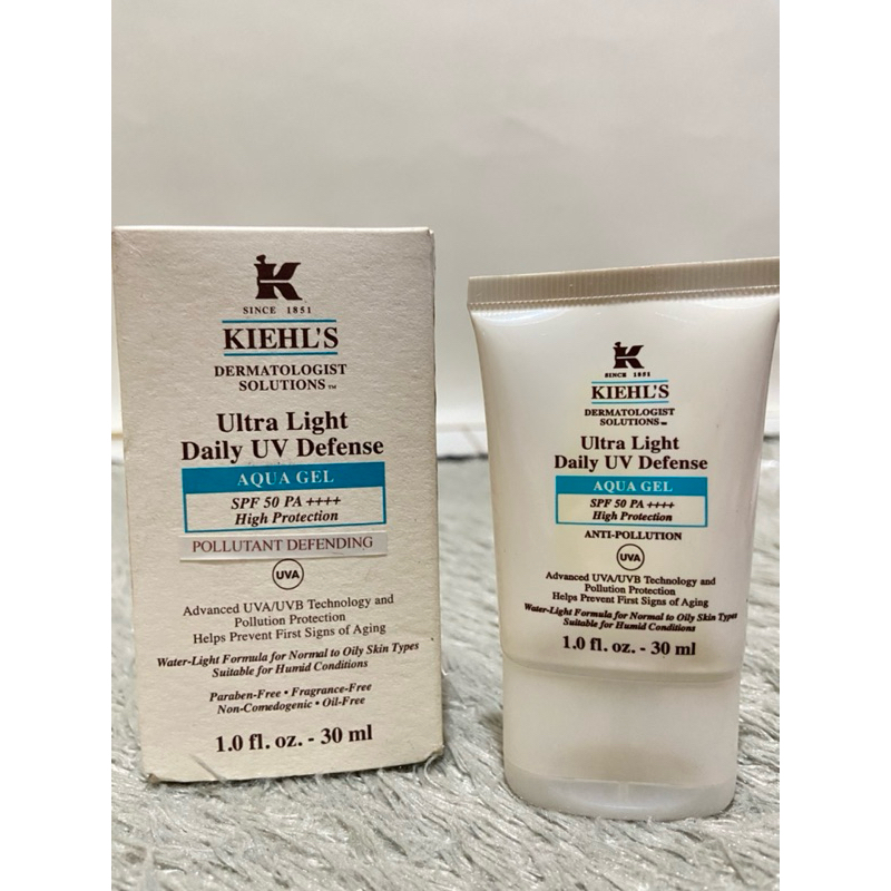 Kiehls Sunscreen Aqua Gel (Preloved)