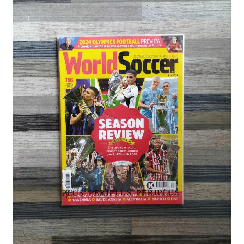 MAJALAH WORLD SOCCER IMPOR : SEASON REVIEW 2023-2024 SPECIAL