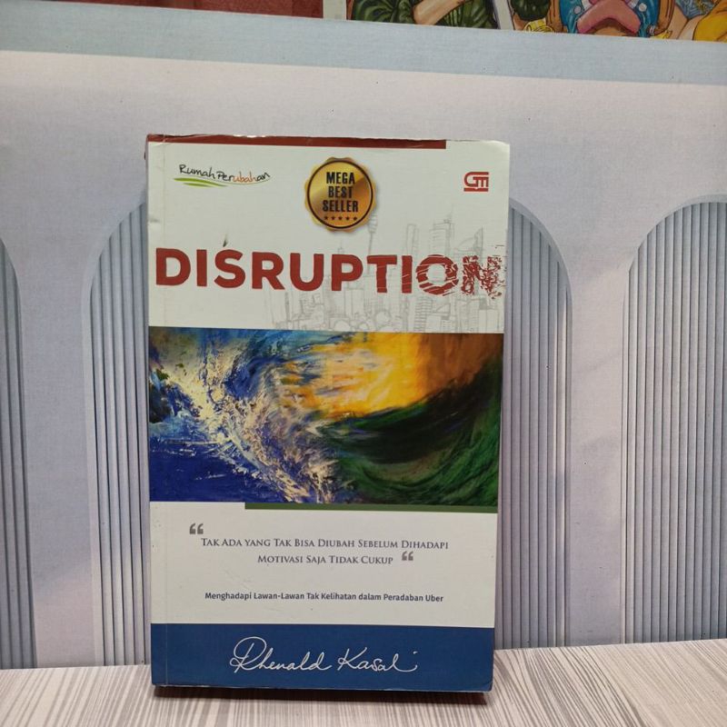 buku Disruption Karya Rhenald Kasali Original Preloved