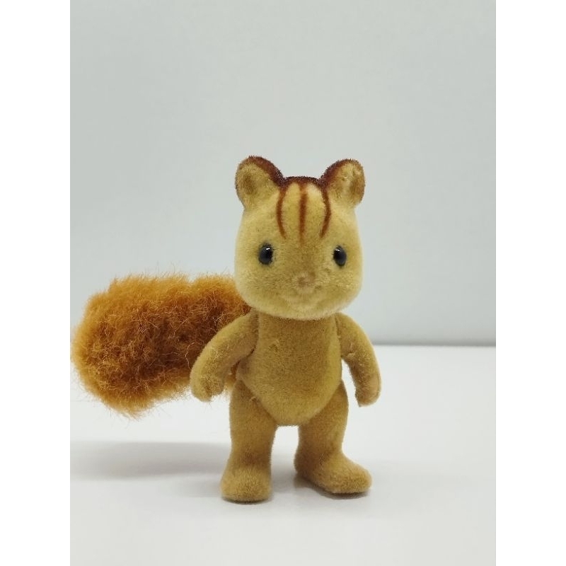 Sylvanian Families Furbanks Squirrel Sister/Brother RARE Preloved