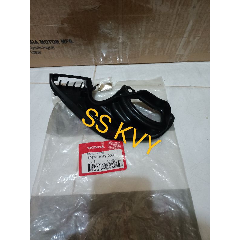 duct L kap cover tutup blok bak cvt beat bagian dalam origional 19742 kvy 900