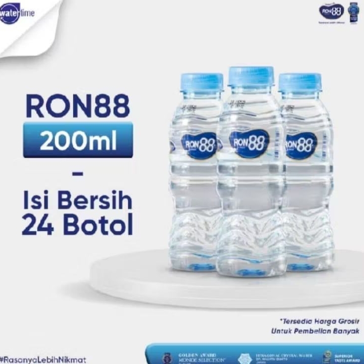 

RON88 200ML BOTOL MINI, 1 PACK ISI 24 BOTOL