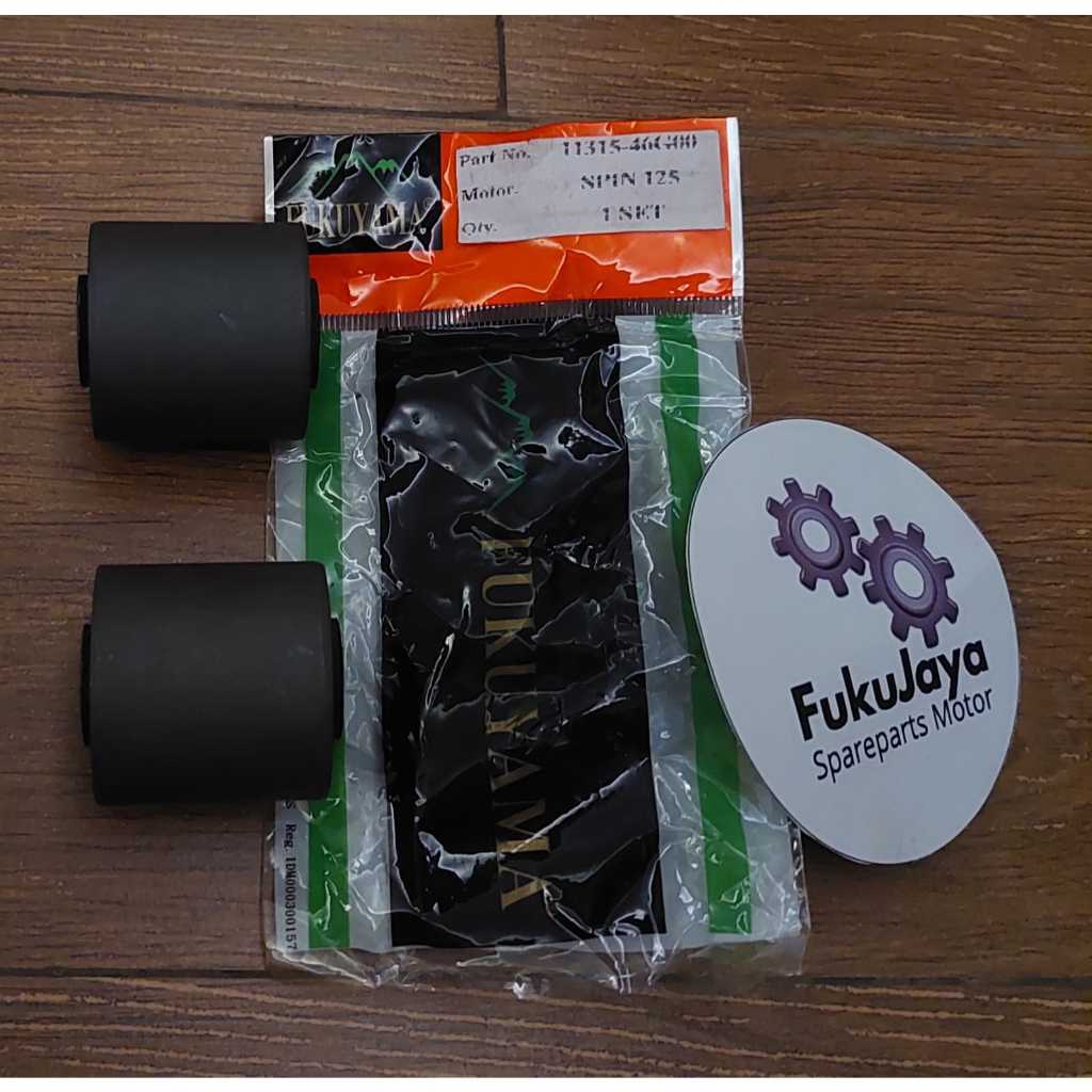 Fukuyama Bosh Bos Tahanan Mesin R / L Swing Arm Sasis Suzuki Spin 125 (1 set = 2 pcs) 11315-46G00
