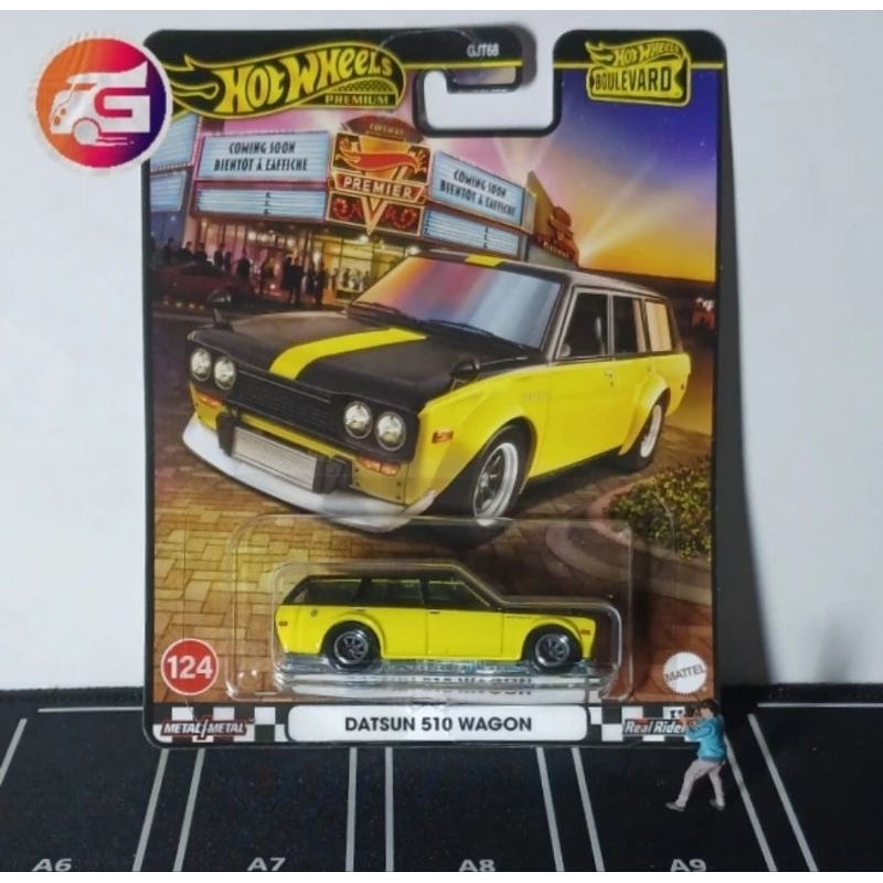 Hot wheels premium datsun 510 wagon boulevard