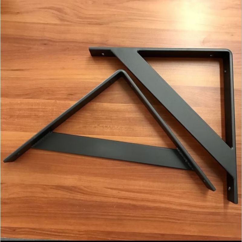 Braket Besi Siku Ambalan Rak Besi Susun Dinding