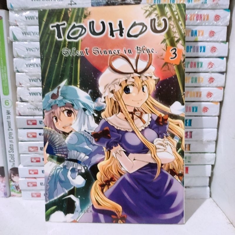 komik touhou silent sinner in blue vol 3 preloved langka