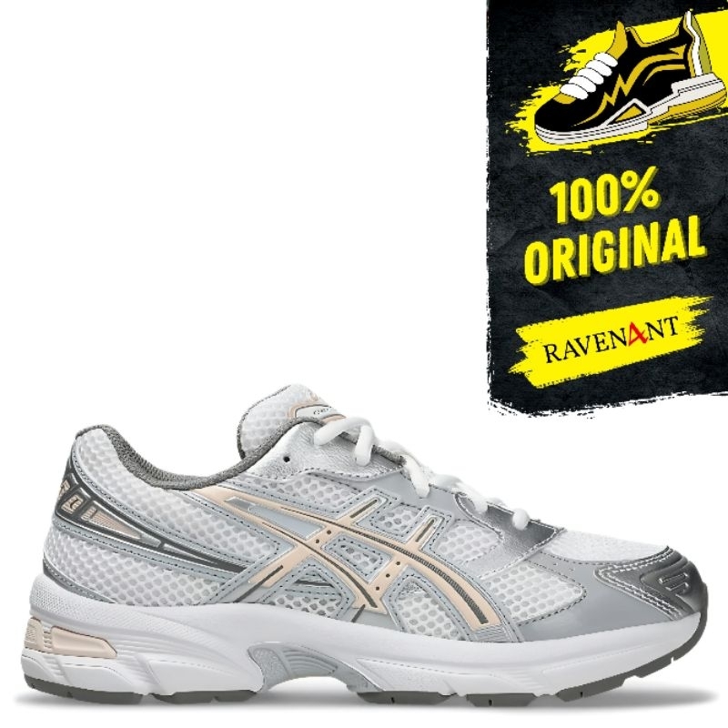 ASICS Gel-1130 GS White Pearl Pink ORIGINAL - Sepatu Sneakers Wanita/Kids/Anak