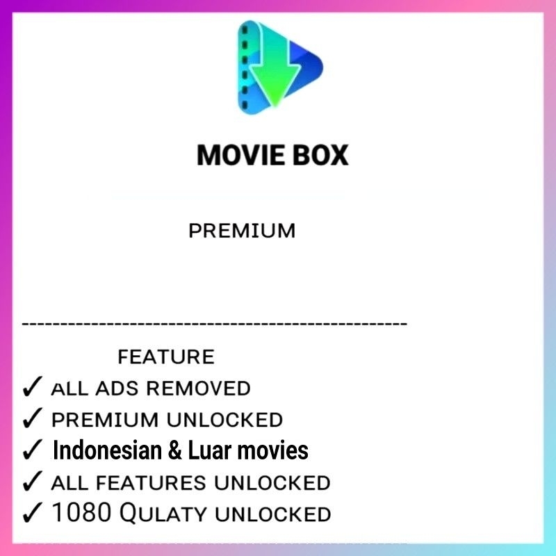 [PROMO ] Moviebox Premium No Trial FullVersion Lifetime Bergaransi