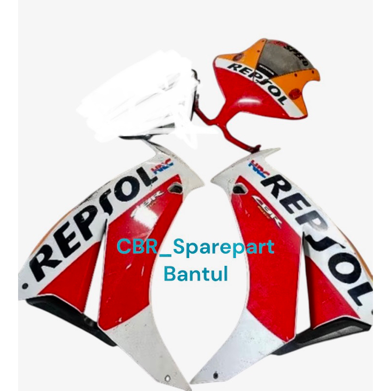 paket fairing depan honda cbr 150r k45a cbr 150 k45 lokal mata dua nonled