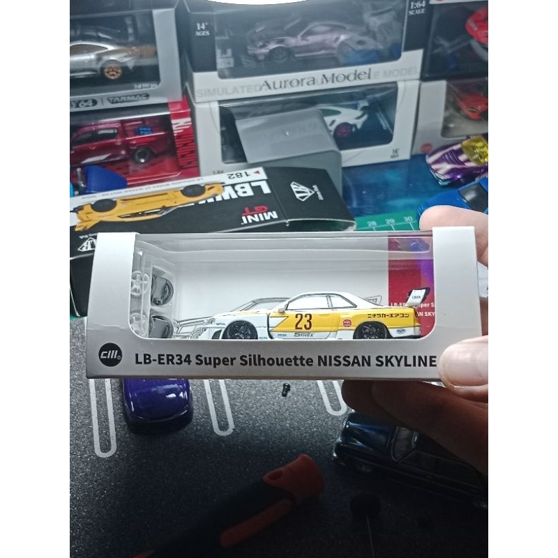 Cm Model LB-ER34 Super Silhouette NISSAN SKYLINE