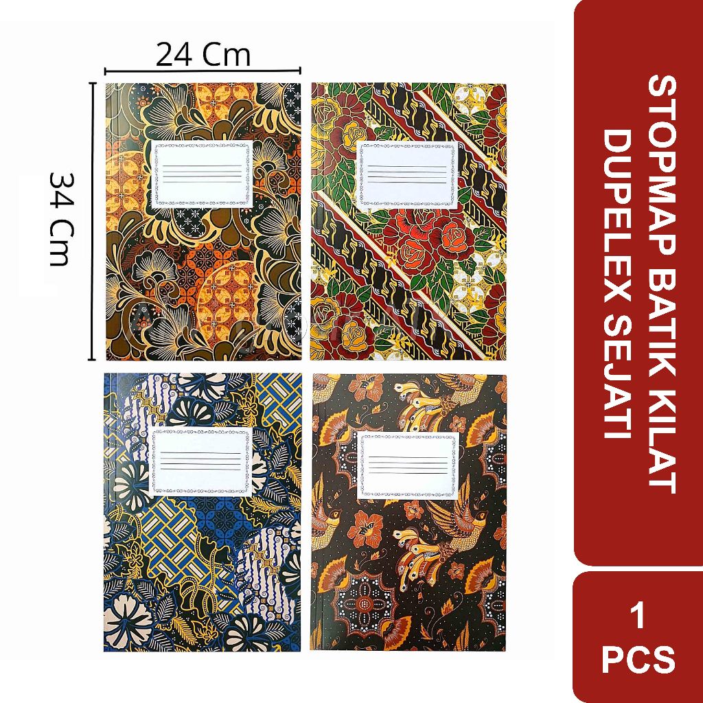 

Map Batik Folio Duplex Kilat Sejati | 1 Pcs
