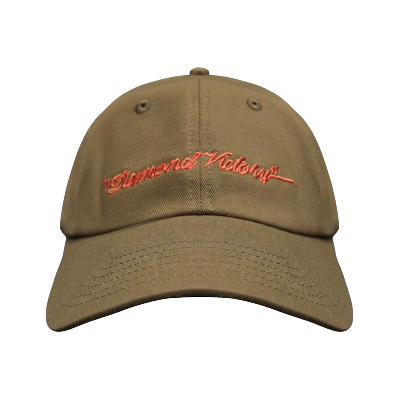 diamond victory mindtray font olive green polo caps