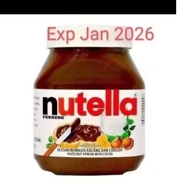 

Nutella 680 gr exp Jan 2026