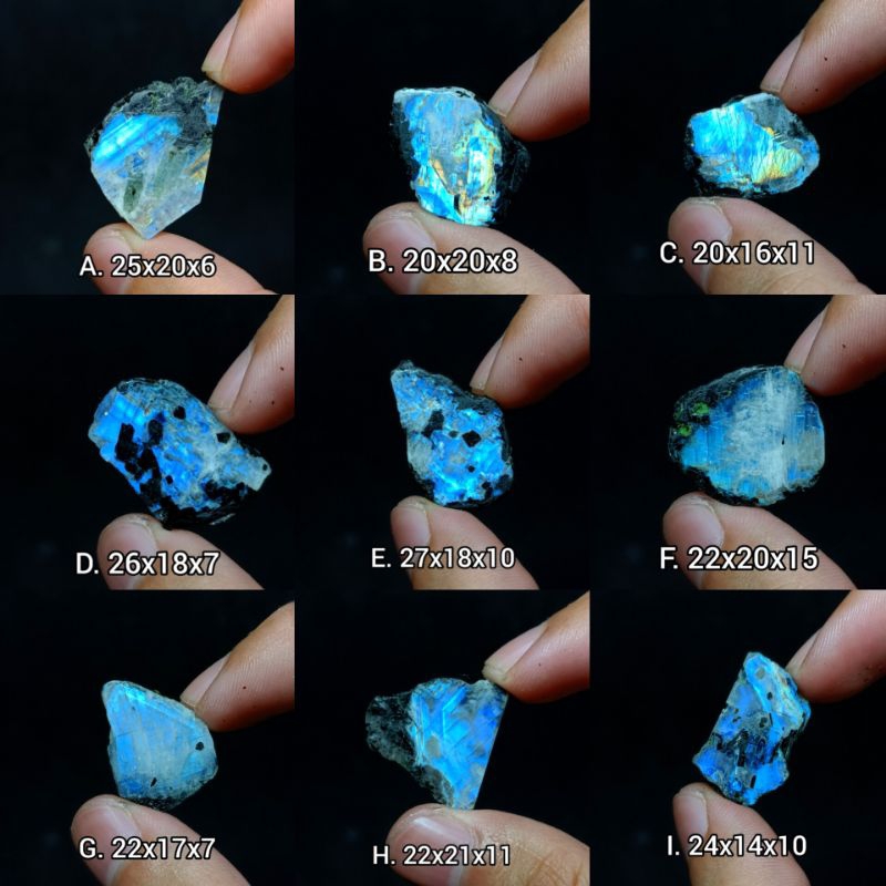 Biduri Bulan Super Klepp/ Bahan Biduri Bulan Natural/ Batu Biduri Good Quality/ Biasa Di Gosok