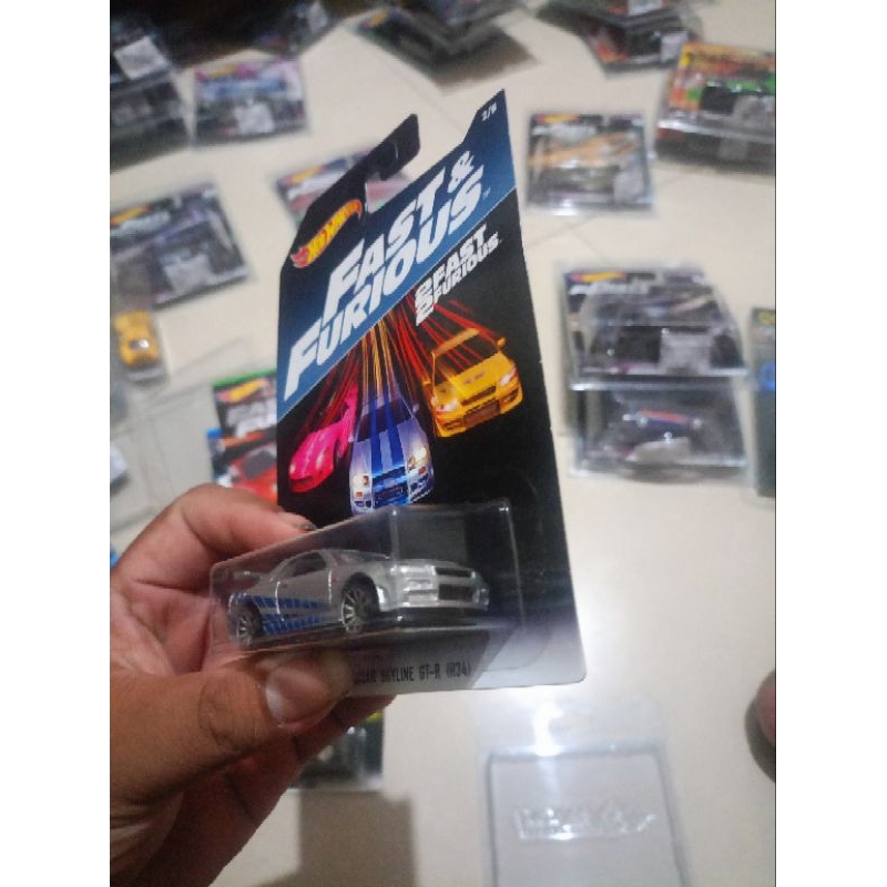 Nissan Skyline R34 hotwheels
