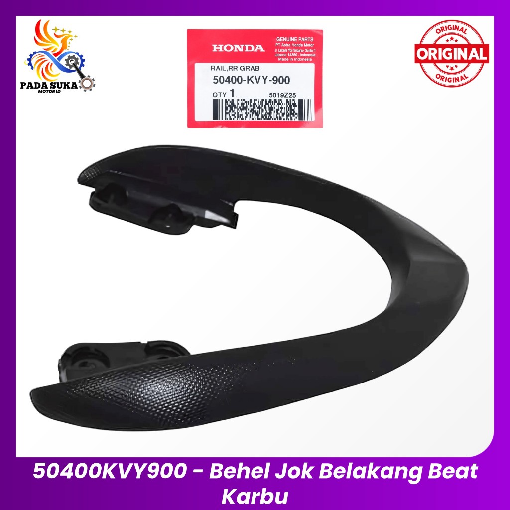 Behel Jok Belakang Honda Beat Karbu 50400KVY900 Original AHM 100%