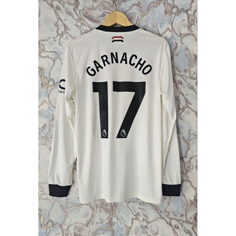 Man United 3rd Kit 24/25 Long Sleeve Original Jersey - 17 GARNACHO